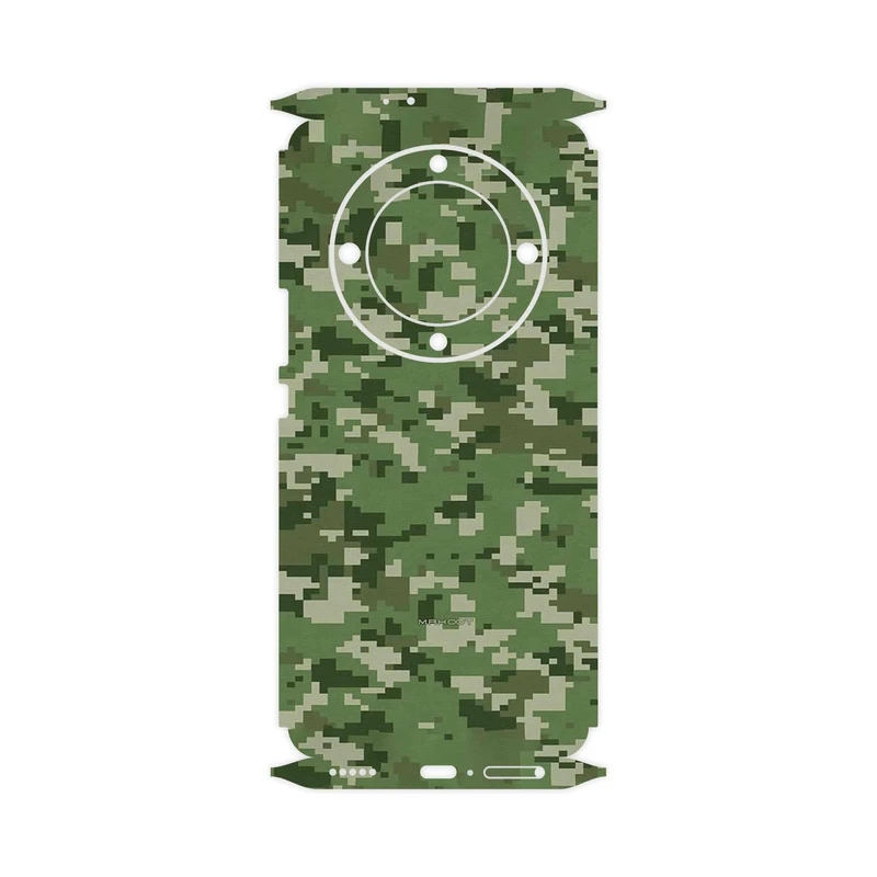 برچسب پوششی ماهوت مدل Army_Green_Pixel-FullSkin مناسب برای گوشی موبایل آنر X9a