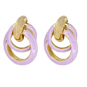 گوشواره میخی زنانه زودیکا مدل دایره کد AAC1105