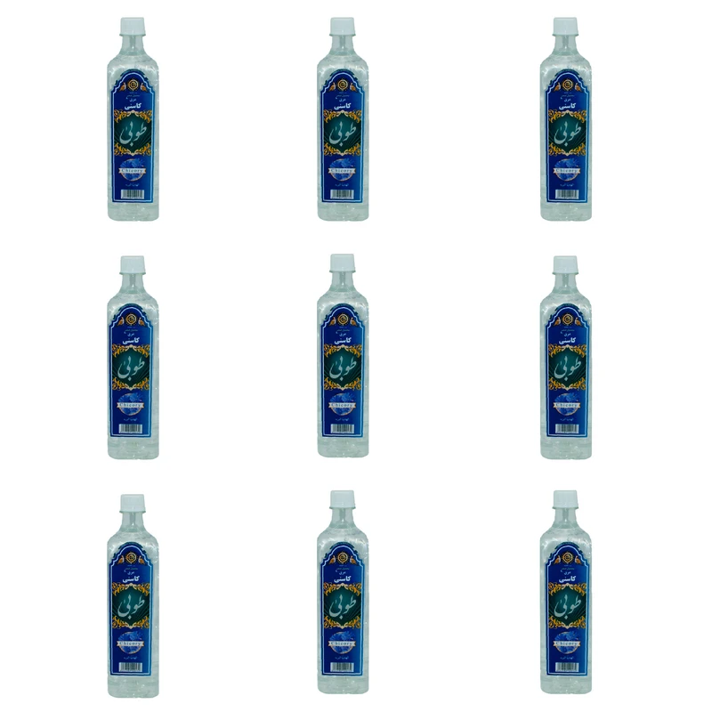 عرق کاسنی گلاب طوبی - 1 لیتر بسته 9 عددی