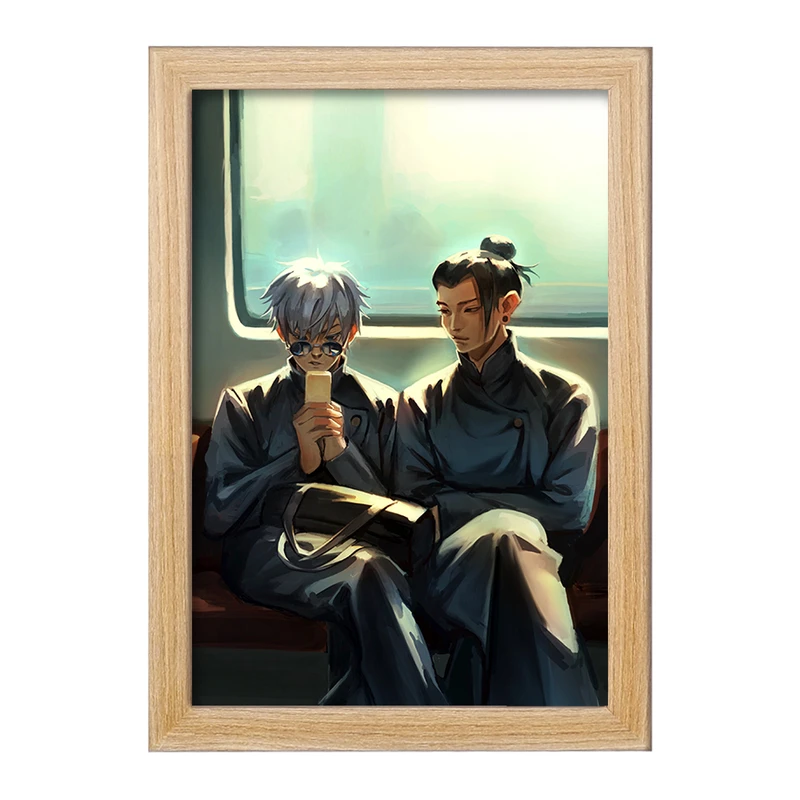 تابلو خندالو مدل انیمه جوجوتسو کایزن کد F1850