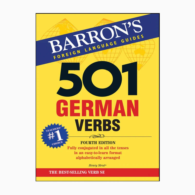 کتاب 501German Verb 4th Barrons Foreign Language Guides اثر Henry Strutz انتشارات هدف نوین