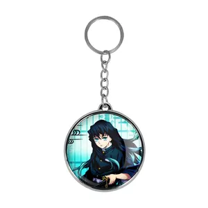 جاکلیدی خندالو طرح مویچیرو توکیتو انیمه شیطان کش مدل دوطرفه کد 2704127042