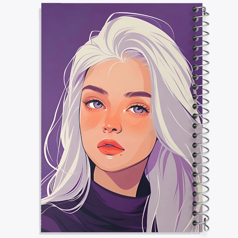 دفتر مشق 50 برگ خندالو طرح دخترانه کد N4389