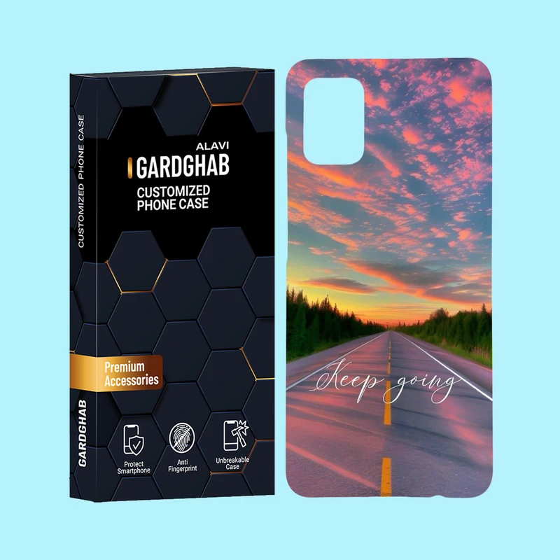 کاور گارد قاب علوی مدل متن مناسب برای گوشی موبایل سامسونگ Galaxy A31