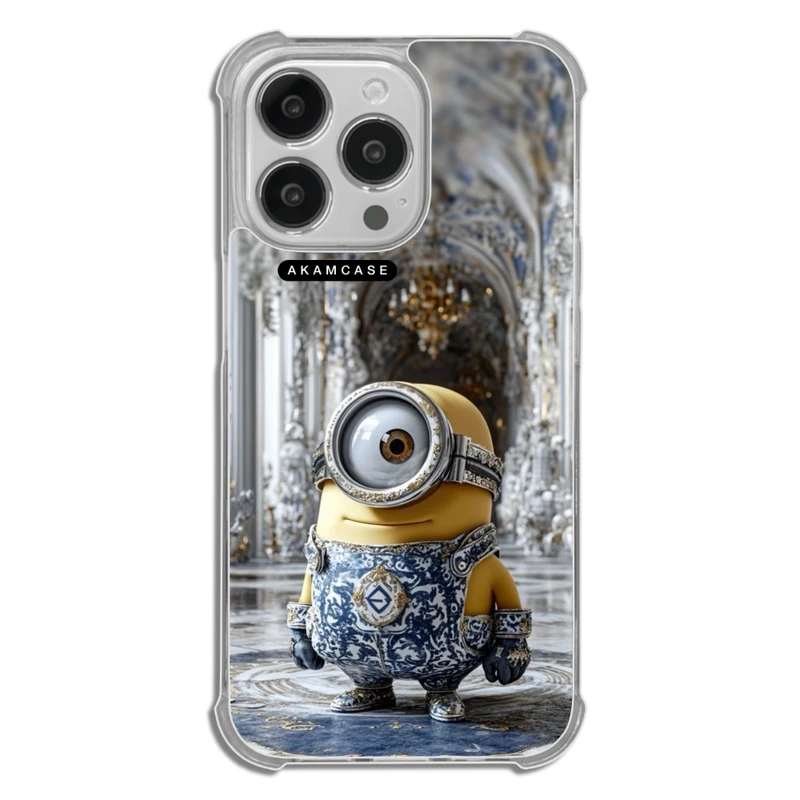 کاور آکام مدل AMC-WTA13PRO-MINIONS19 مناسب برای گوشی موبایل اپل iPhone 13 Pro