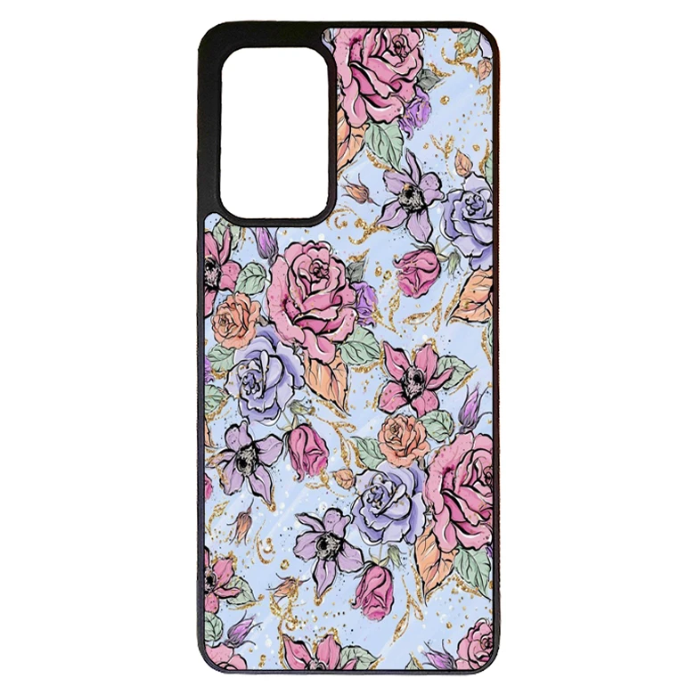 کاور گالری وبفر طرح گلدار مناسب برای گوشی موبایل سامسونگ galaxy a73