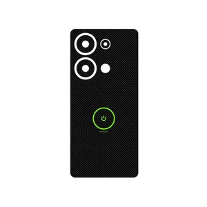MAHOOT Minimal Power Button Cover Sticker for Xiaomi Redmi Note 13 Pro 4G