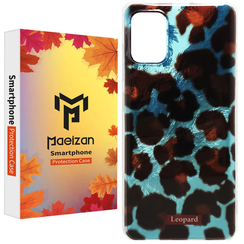 کاور پاییزان مدل Aqua طرح پلنگی مناسب برای گوشی موبایل سامسونگ Galaxy A51 / M40s