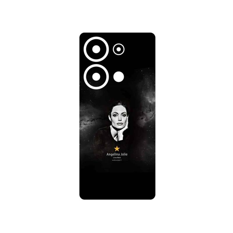 برچسب پوششی ماهوت مدل Angelina Jolie مناسب برای گوشی موبایل شیائومی Poco M6 Pro 4G