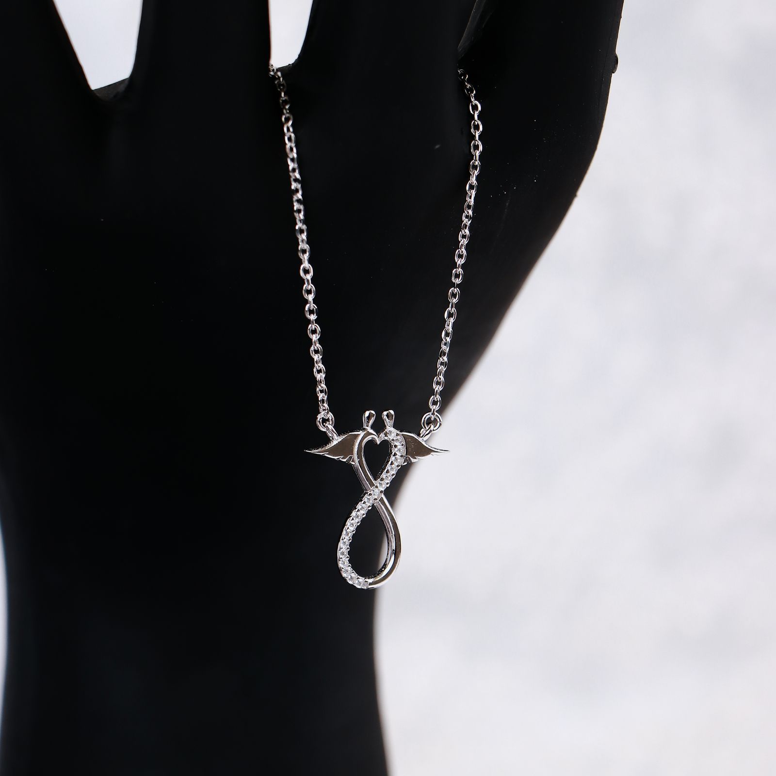 گردنبند نقره زنانه جی تی ای مدل جی نایس 88 - - 3