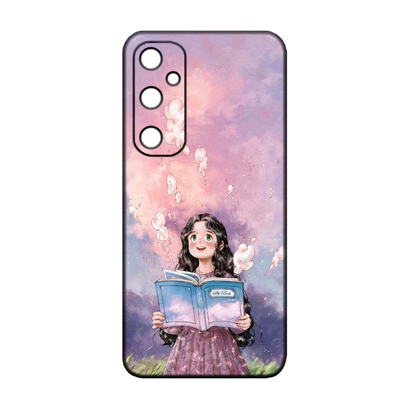 کاور طرح دخترانه کد 113مناسب برای گوشی موبایل سامسونگ Galaxy A56