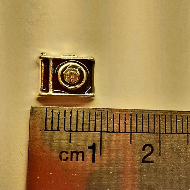 نگین ناخن مدل CAMERA-1 بسته 8 عددی