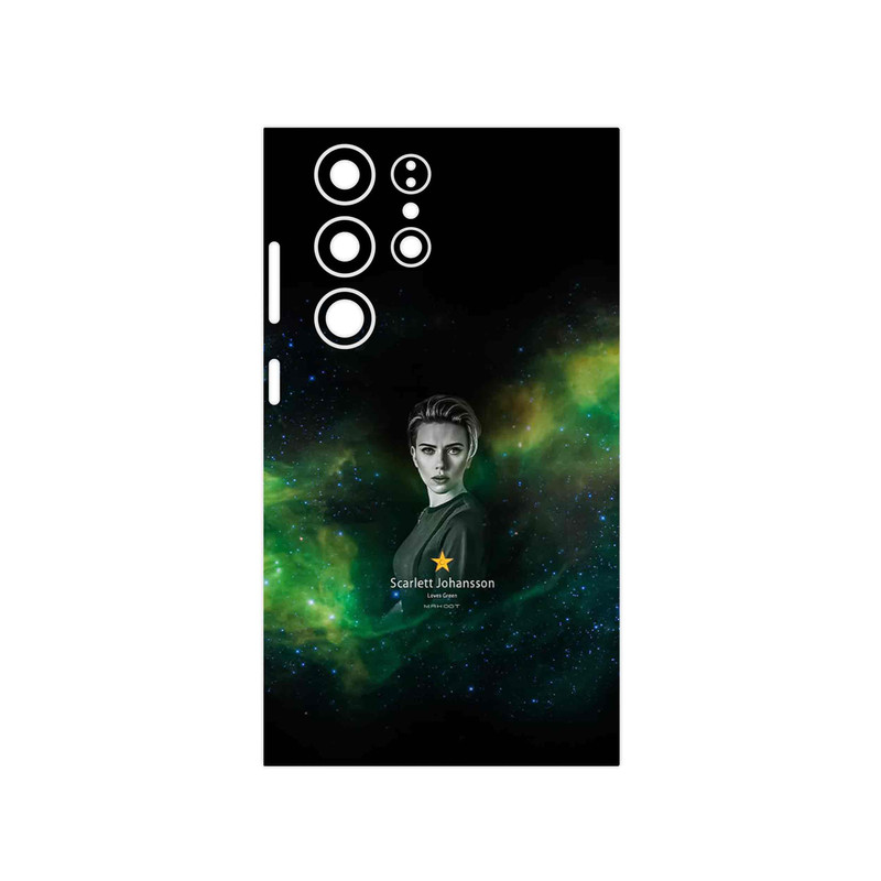 برچسب پوششی ماهوت مدل Scarlett Johansson مناسب برای گوشی موبایل سامسونگ Galaxy S23 Ultra