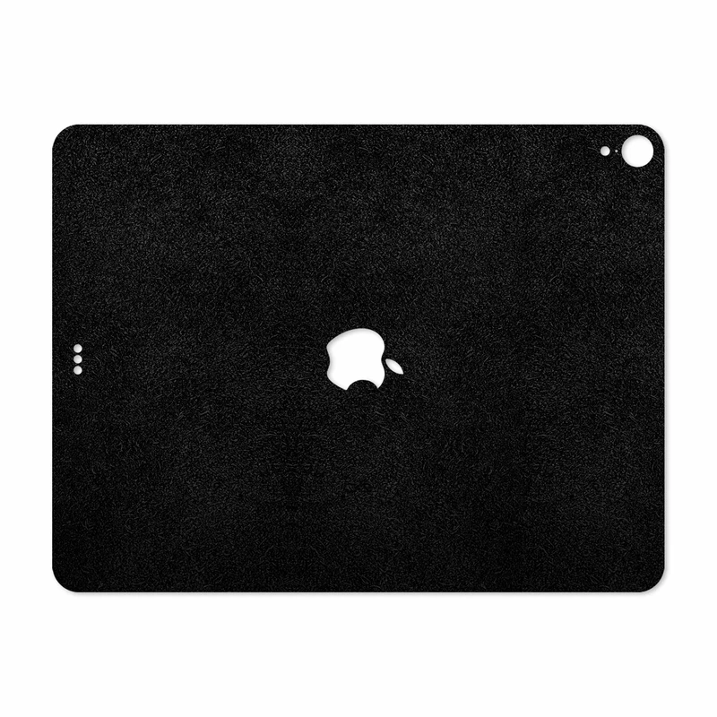 برچسب پوششی ماهوت مدل Black-Chamois-Leather مناسب برای تبلت اپل iPad Pro 12.9 (GEN 3) 2018 A1983