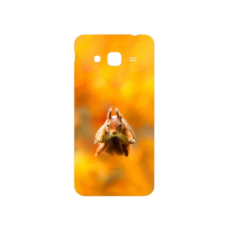 برچسب پوششی ماهوت مدل Squirrel مناسب برای گوشی موبایل سامسونگ Galaxy J3 2016