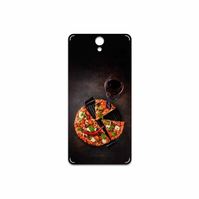 برچسب پوششی ماهوت مدل Pizza مناسب برای گوشی موبایل لنوو Vibe S1