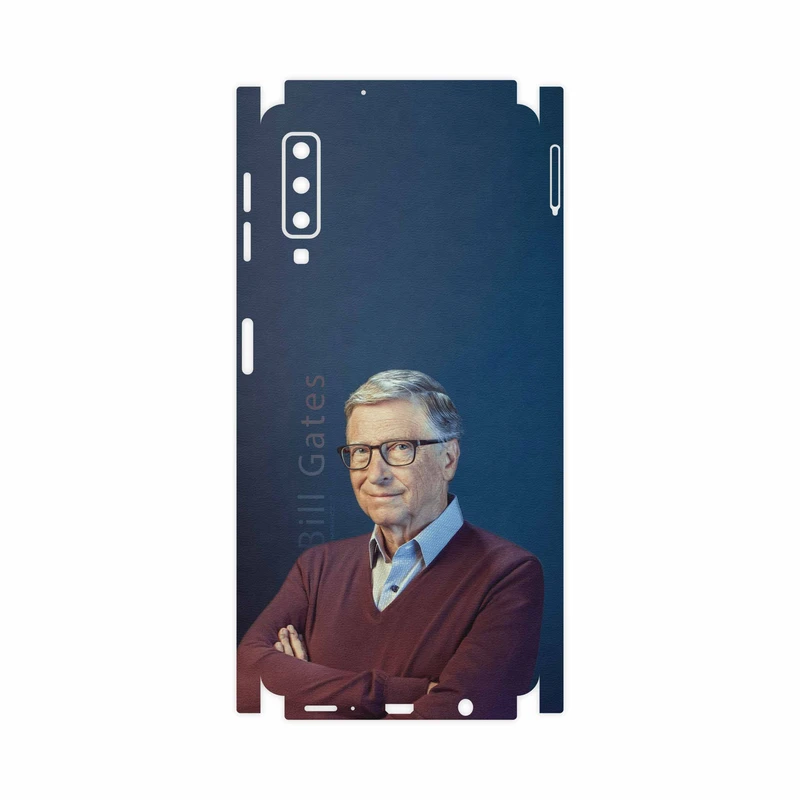برچسب پوششی ماهوت مدل Bill Gates-FullSkin مناسب برای گوشی موبایل سامسونگ Galaxy A7 2018