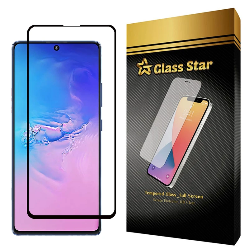 محافظ صفحه نمایش گلس استار مدل FGX مناسب برای گوشی موبایل سامسونگ Galaxy S10 Lite