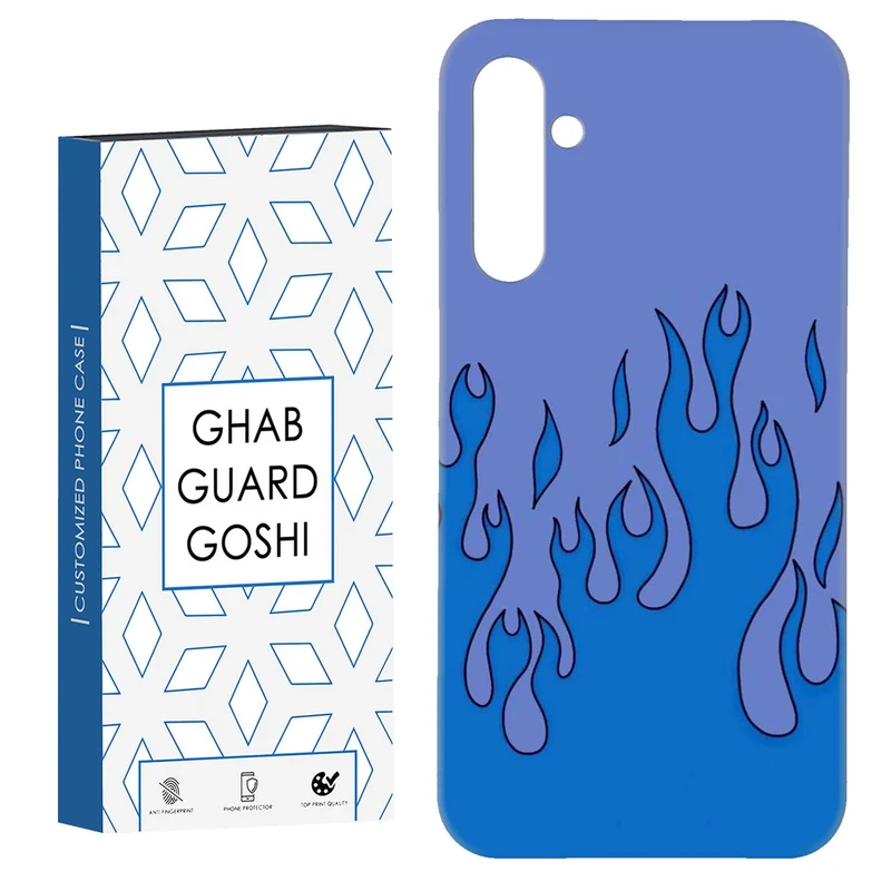 کاور قاب گارد گوشی طرح آتیش کد Dimo-838 مناسب برای گوشی موبایل سامسونگ GALAXY A15