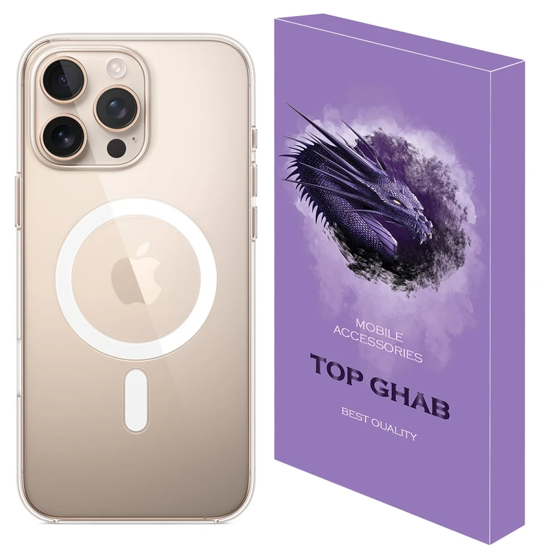 کاور تاپ قاب مدل MGSAFE مناسب برای گوشی موبایل اپل iPhone 16 Pro