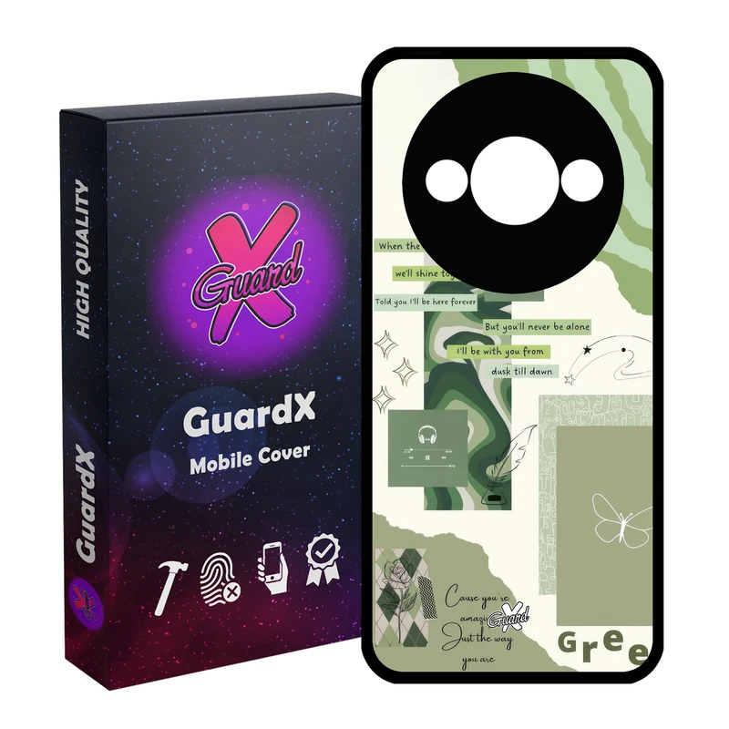 کاور گارد ایکس طرح دختر مدل Glass10639 مناسب برای گوشی موبایل شیائومی Redmi A3 4G/ A3X 4G/ Poco C61