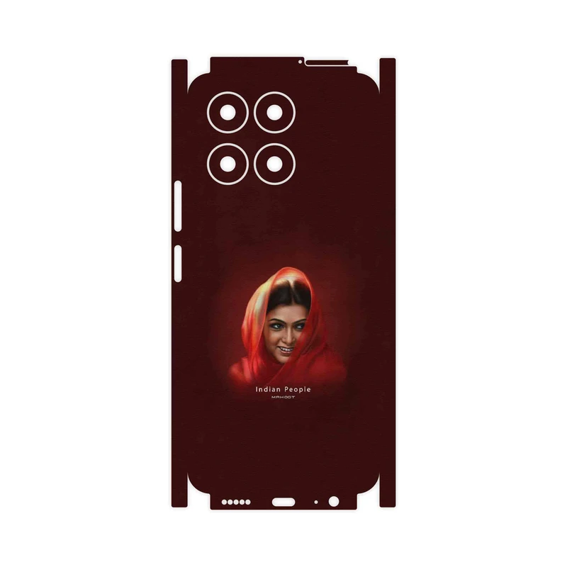 برچسب پوششی ماهوت مدل Portrait of an Indian Woman-FullSkin مناسب برای گوشی موبایل آنر X6a