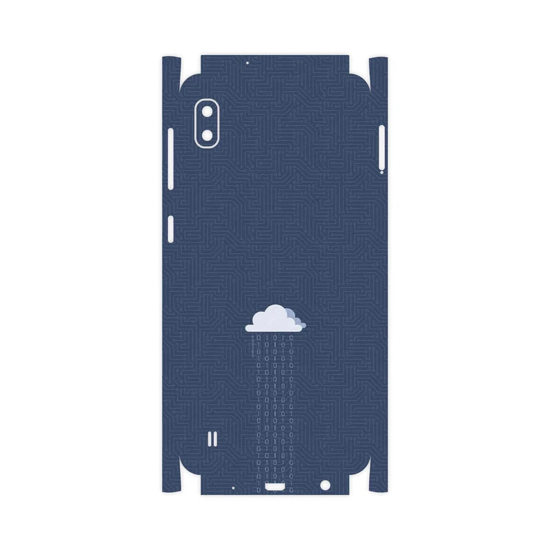 برچسب پوششی ماهوت مدل Minimal Data Cloud-FullSkin مناسب برای گوشی موبایل سامسونگ Galaxy A10
