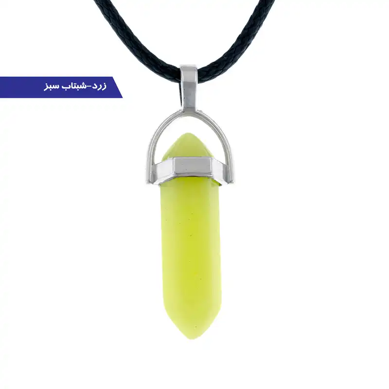 گردنبند برانت طرح شبتاب مدل کریستال سنگی