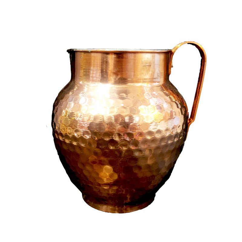 پارچ مسی مدل خمره ای کد PM01