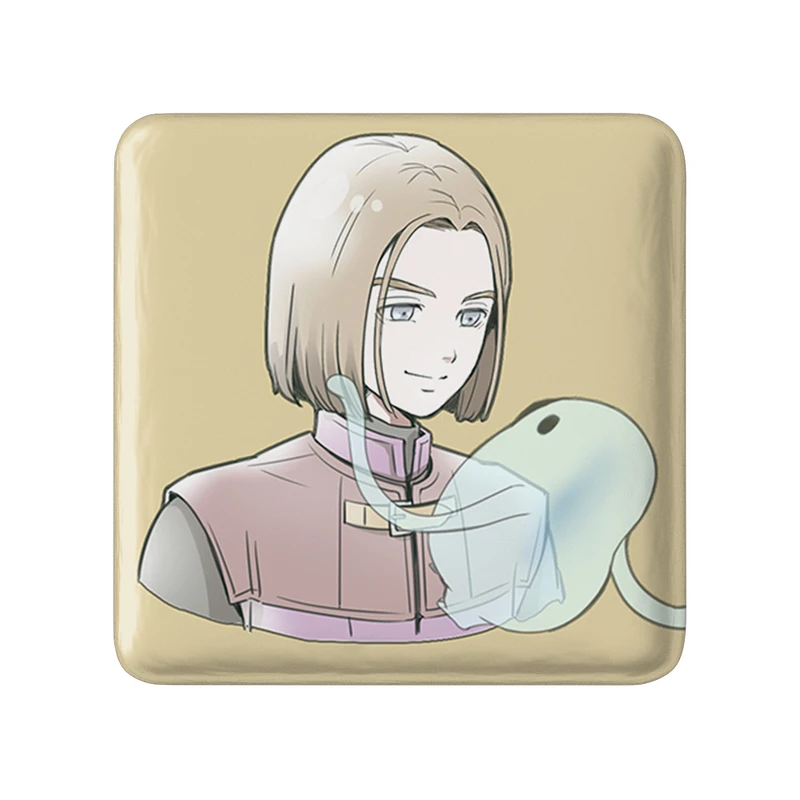 مگنت خندالو طرح بازی دراگون کوئست (Dragon Quest) مدل مربعی کد 35183