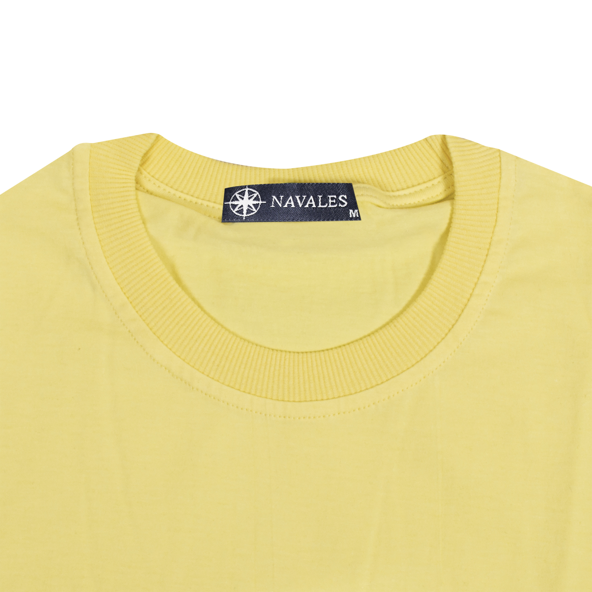 تی شرت آستین کوتاه مردانه ناوالس مدل OCEAN SS TEES-M رنگ زرد -  - 4
