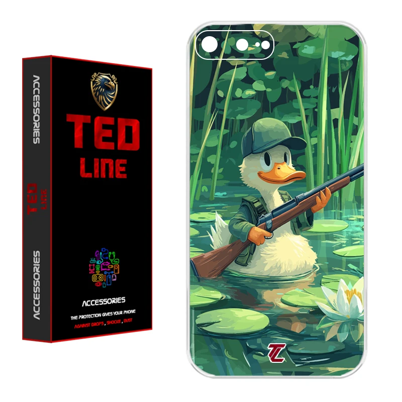 کاور تد لاین طرح اردک کد 1123 مناسب برای گوشی موبایل اپل Iphone 7 Plus / 8 Plus