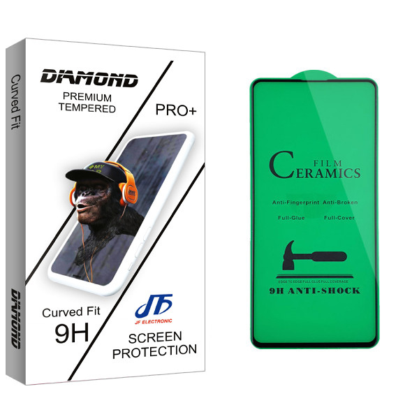 محافظ صفحه نمایش سرامیکی جی اف مدل Diamond glass مناسب برای گوشی موبایل شیائومی Redmi K30