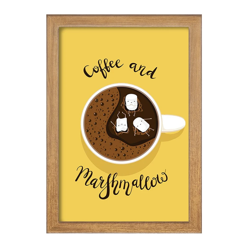 تابلو خندالو مدل کافی شاپ قهوه کد 27507