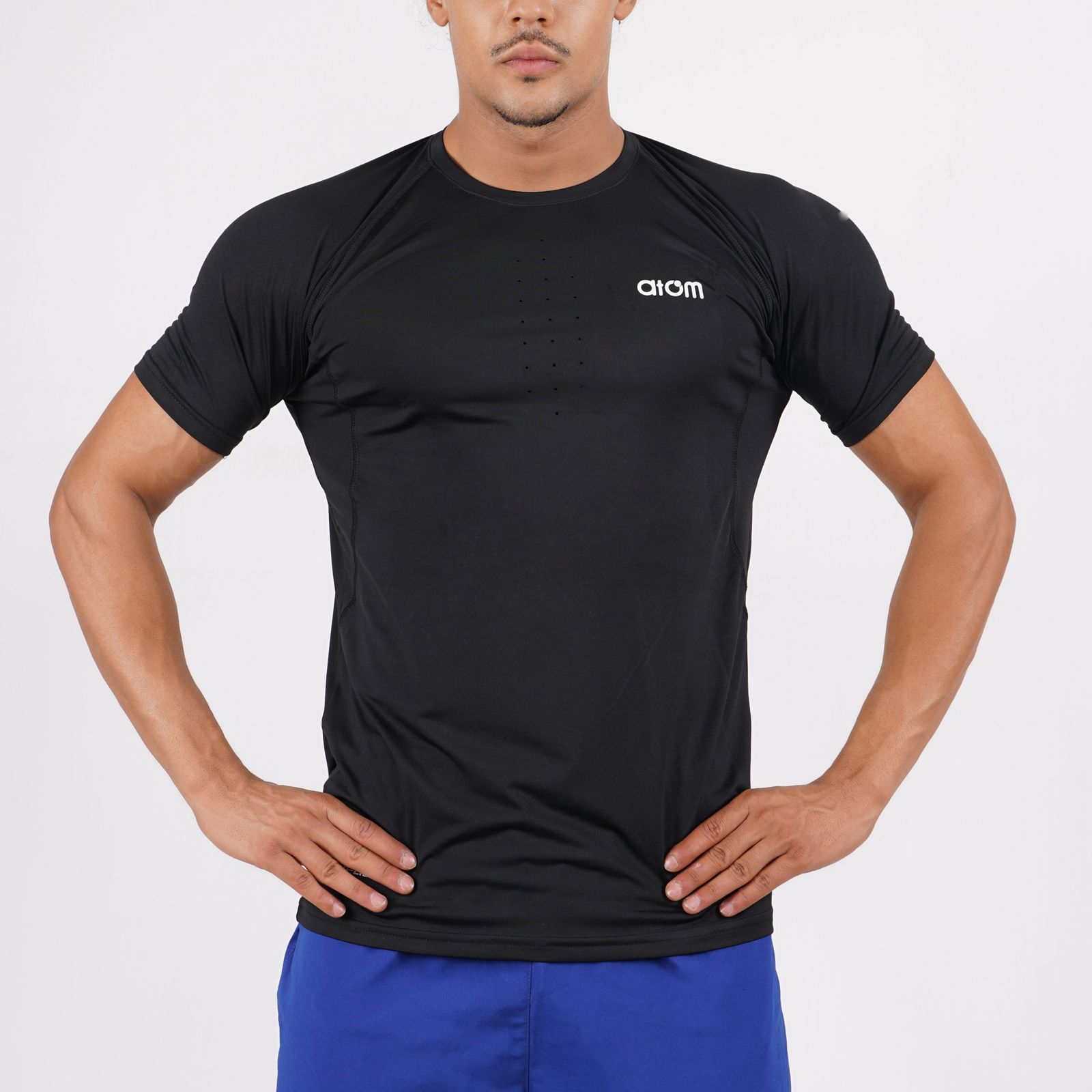 تی شرت آستین کوتاه ورزشی مردانه اتمیوم مدل آدرنالین -  - 1
