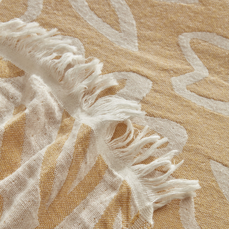 شال مبل کاراجا هوم مدل Bouquet Sari Pike C.K دونفره سایز 240*230 سانتی متر
