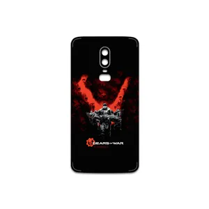 MAHOOT GEARS-OF-WAR-Game Cover Sticker for OnePlus 6