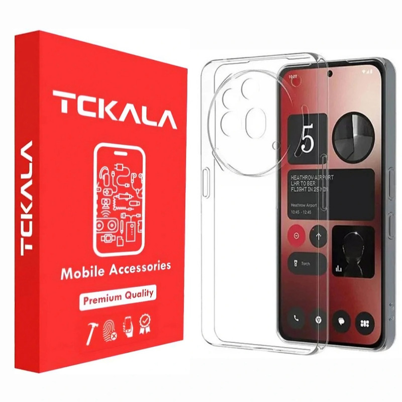 کاور تیسیکالا مدل Clear Case مناسب برای گوشی موبایل ناتینگ فون 3A Pro