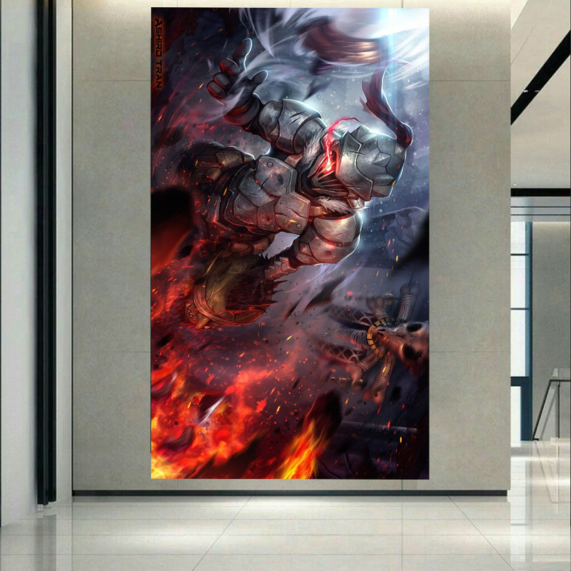 تابلو بوم طرح انیمه مدل Goblin Slayer کد AR3630