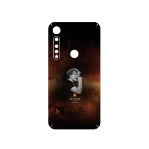 MAHOOT Ed Sheeran Cover Sticker for Motorola One Vision Plus