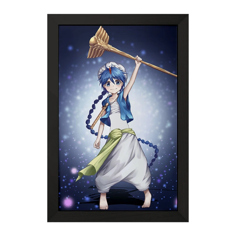 تابلو خندالو مدل علائدین انیمه ماگی هزارتوی سحر و جادو کد 36043