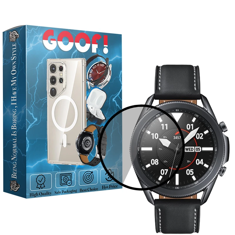 محافظ صفحه نمایش نانو گوف مدل PMMA Protector مناسب برای ساعت هوشمند سامسونگ Galaxy Watch 3 45mm 