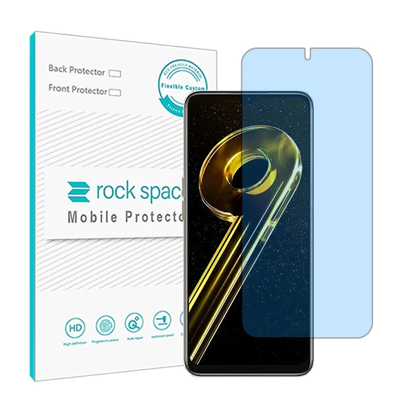 محافظ صفحه نمایش آنتی بلو راک اسپیس مدل HyBLU مناسب برای گوشی موبایل ریلمی 9i 5G