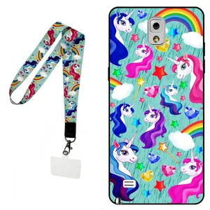 Megafone Unicorn 0028 Cover For Samsung Galaxy Note 4 Mobile Neckband