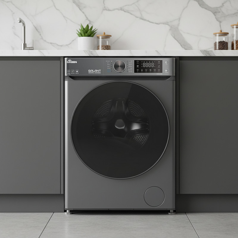 ماشین لباسشویی 12 کیلوگرم اتوماتیک گرین مدل GWM120BL1400