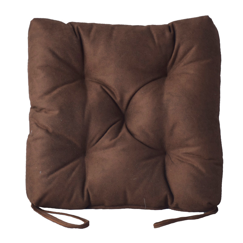 Leather floor online seat