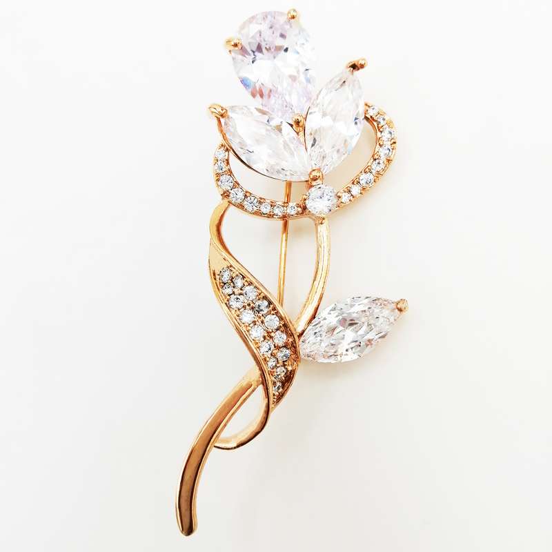 گل سینه زنانه مدل گل کد ja500