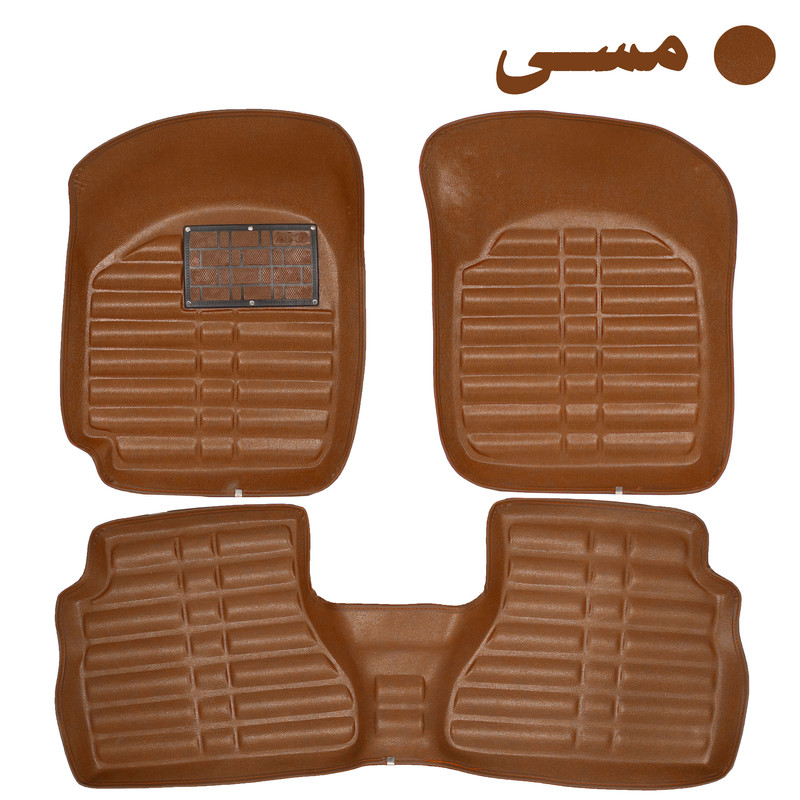 کفپوش سه بعدی خودرو مدل A-h مناسب برای پراید هاچبک