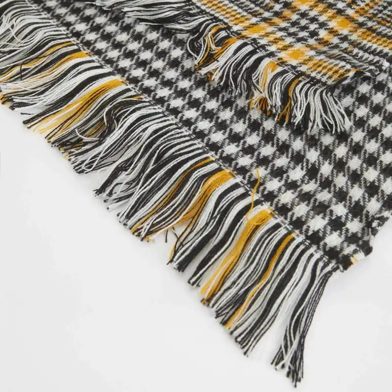 شال بافتنی زنانه دفکتو مدل میکرو ترمال دورویه