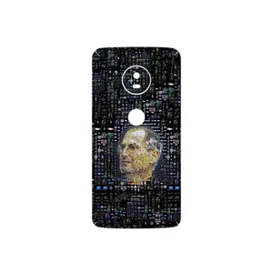 MAHOOT Collage of Steve Jobs 2 Cover Sticker for Motorola Moto G5